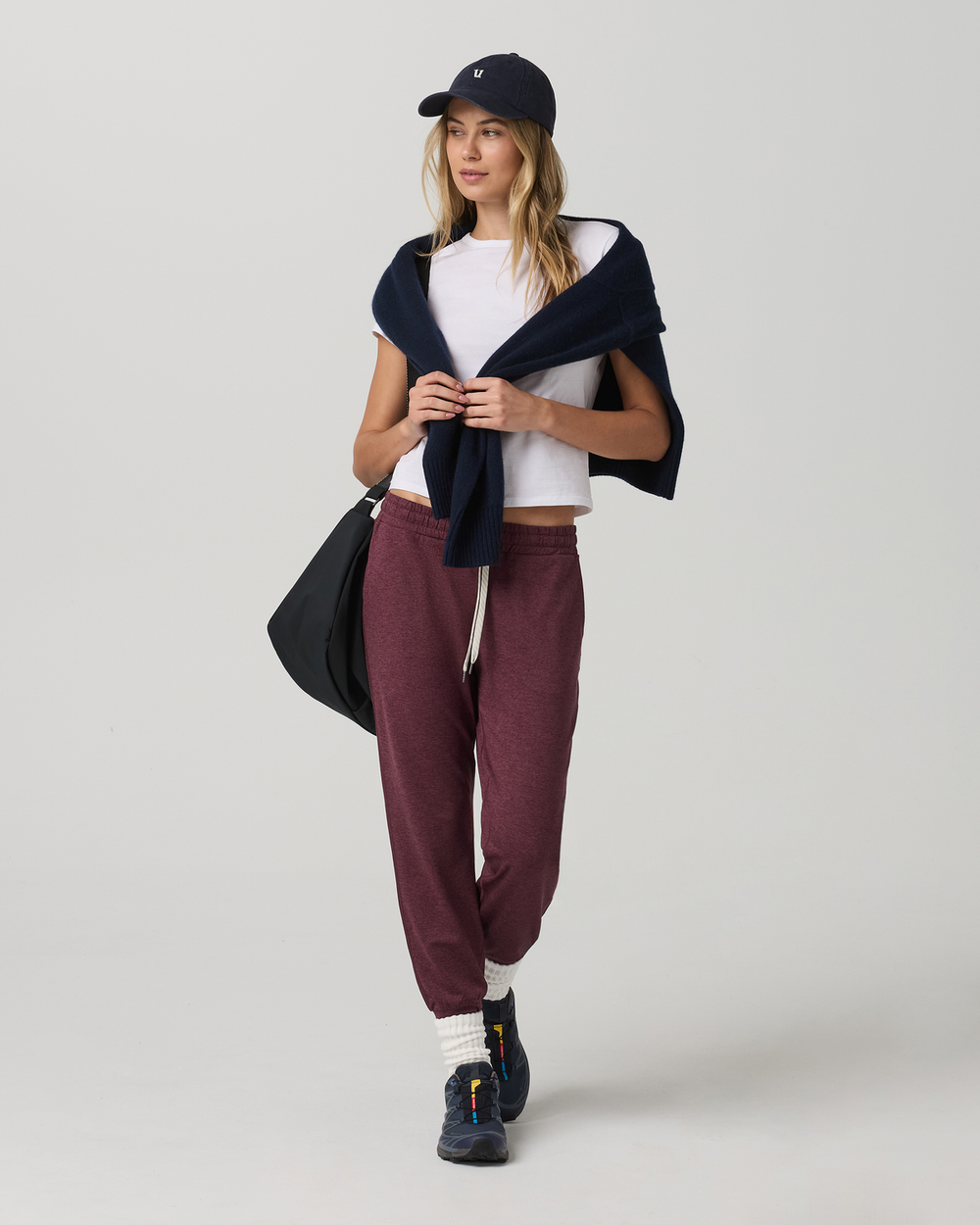 Vuori Performance Jogger - Long Women's Fig Heather Joggers