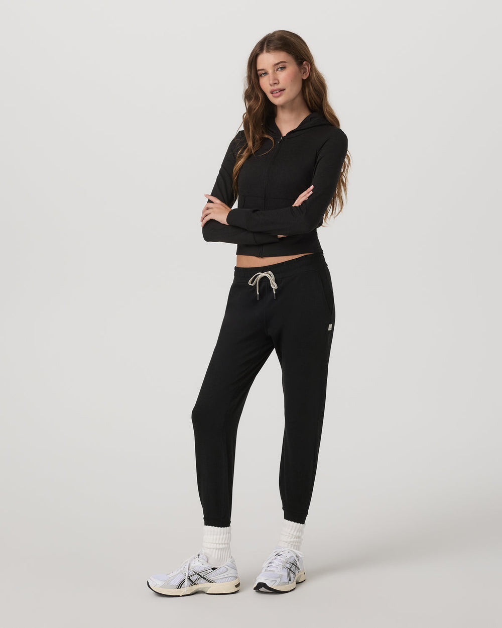 Vuori Performance Jogger - Long Black Heather Long Joggers