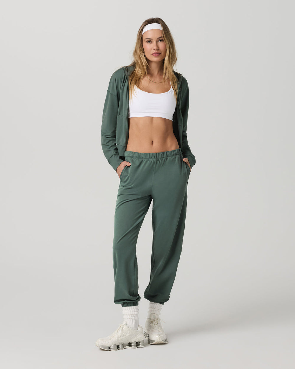 Vuori Halo Modern Sweatpant Women's Agate Green Sweatpant