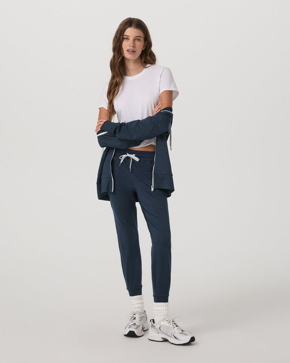 Vuori Performance Jogger - Long Midnight Heather