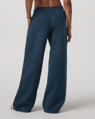 Vuori Restore Ultra Wideleg Sweatpant Women's Ocean Blue Pants