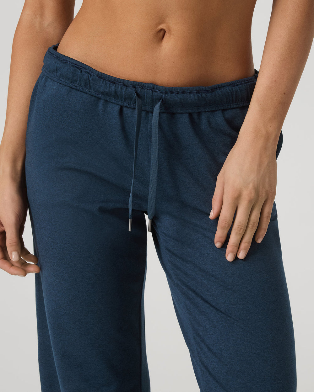 Vuori Halo Modern Straight Leg Pant - Long Blue Coast Heather