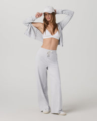 Vuori Halo Essential Wideleg Pant Women's Pale Grey Pants