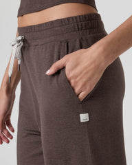 Vuori Halo Essential Wideleg Pant - Short Java Heather