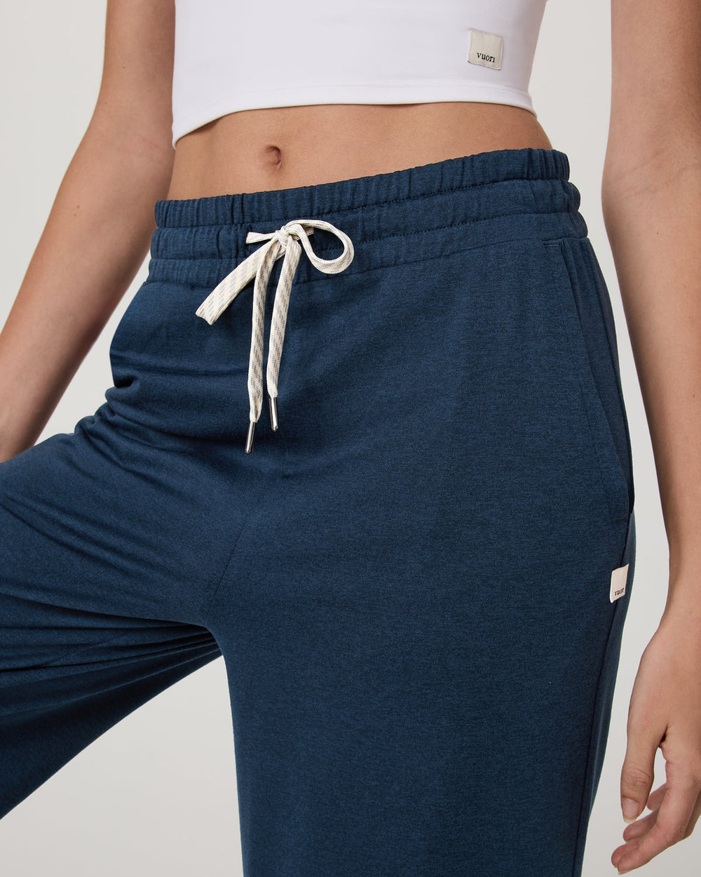 Vuori Halo Wideleg - Long Women's Blue Coast Heather Pants