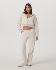 Vuori Women's Restore Straight Leg Sweatpant Bone Heather