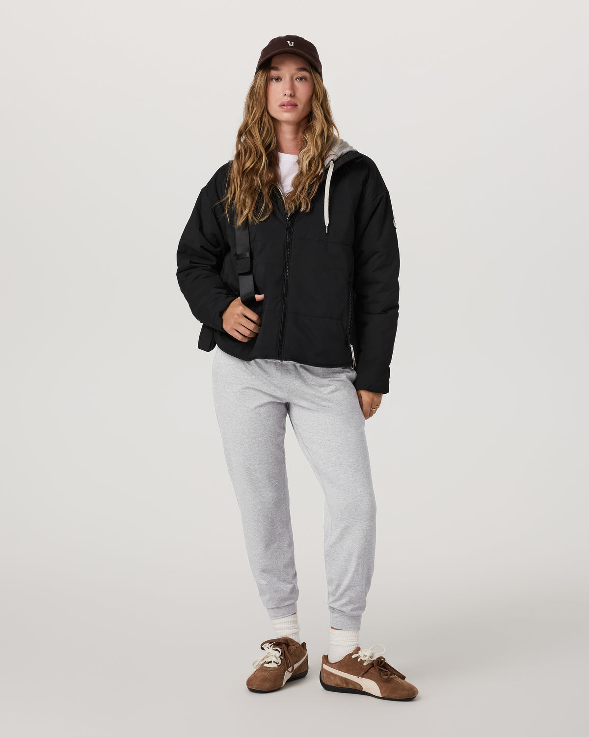 Vuori Performance Jogger Women's Pale Light Grey Joggers