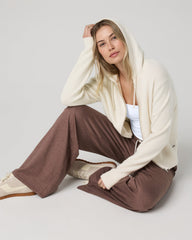 Vuori Halo Essential Wideleg - Long Women's Sable Heather Pants
