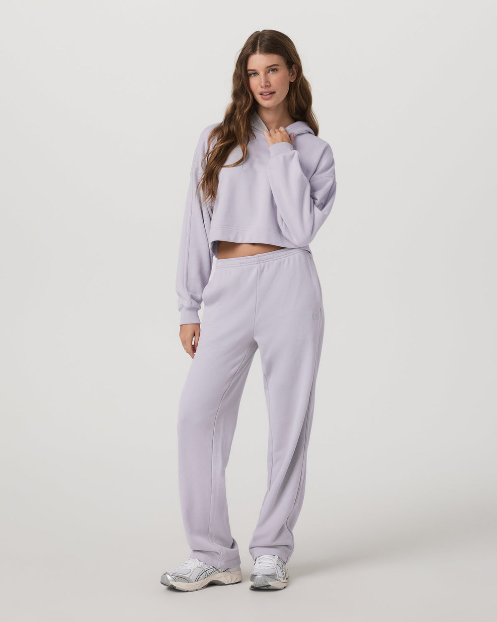 Vuori Women's Sedona Straight Leg Sweatpant Lavender Ice