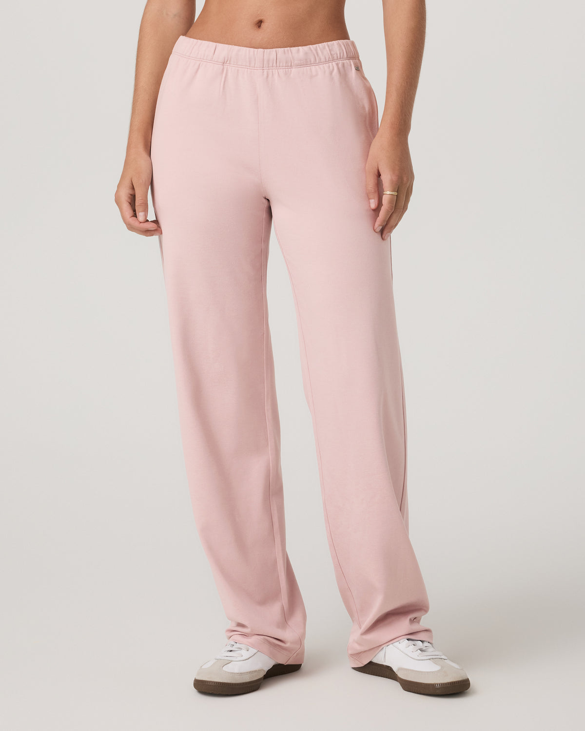 Vuori Women's Halo Straight Leg Pant Vintage Rose Heather