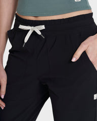 Vuori Miles Jogger Women's Lightweight Black Pants