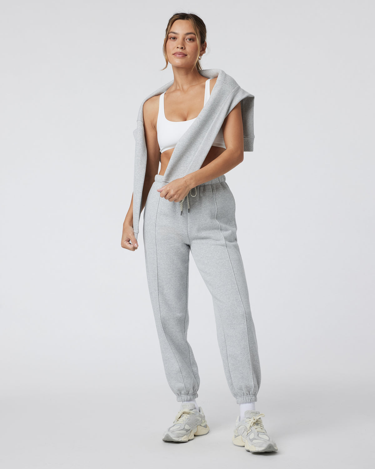Vuori Restore Sweatpant Light Heather Grey Sweatpants