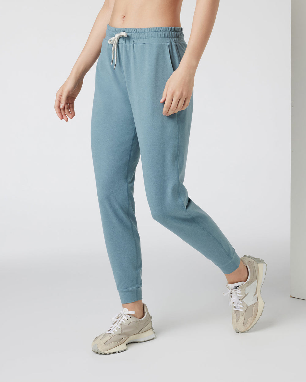 Vuori Performance Jogger - Long Smoke Blue Heather