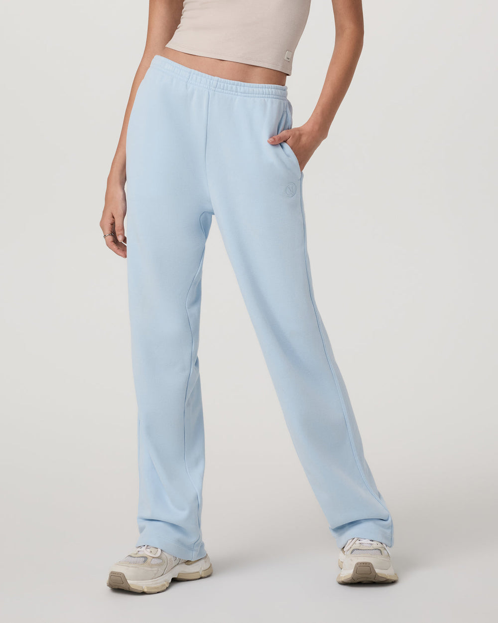 Vuori Sedona Straight Leg Sweatpant Women's Crystal Blue Pant