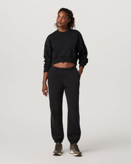 Vuori Women's Restore Classic Sweatpant - Long Washed Black