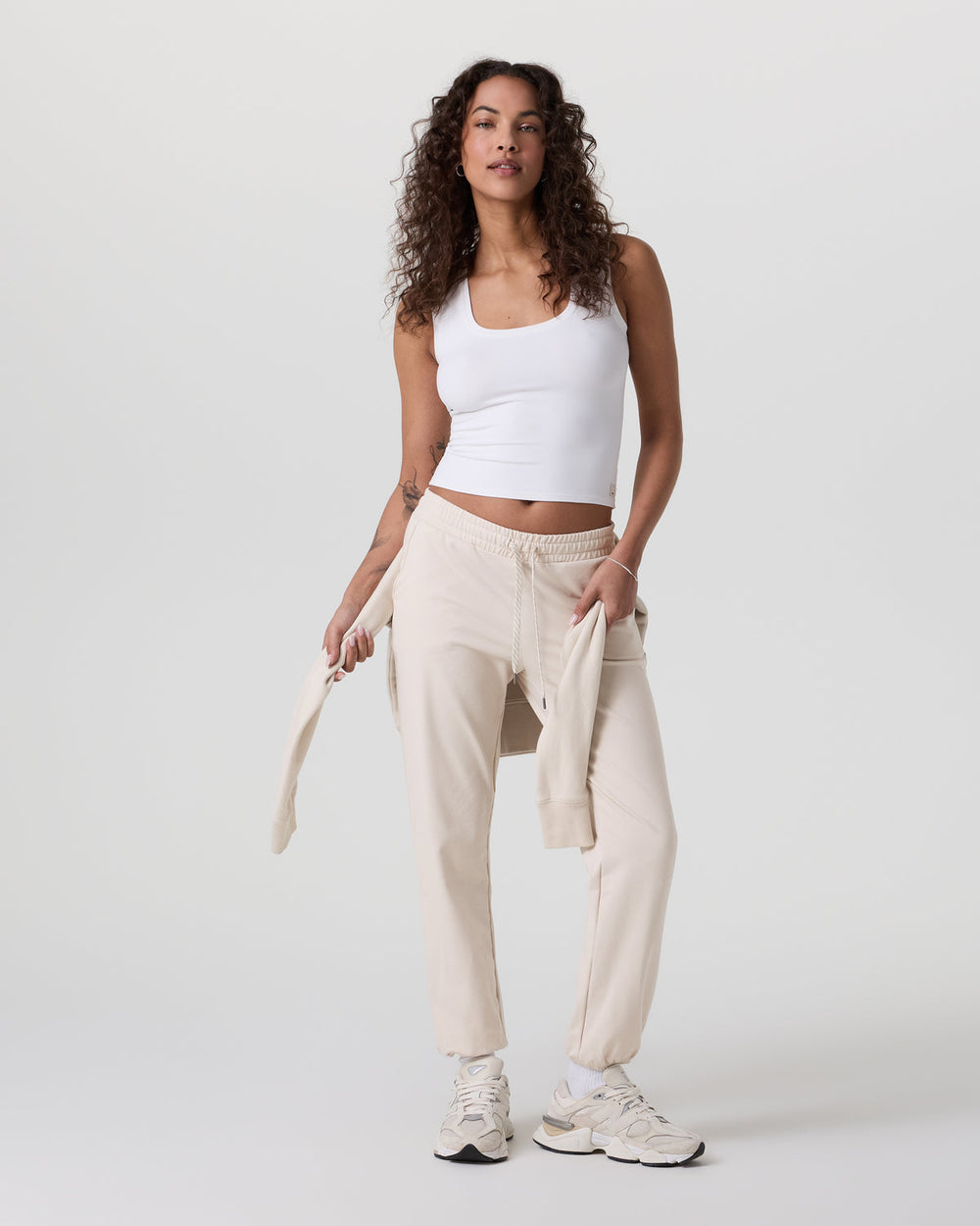 Vuori Granite Performance Jogger Milkweed Heather