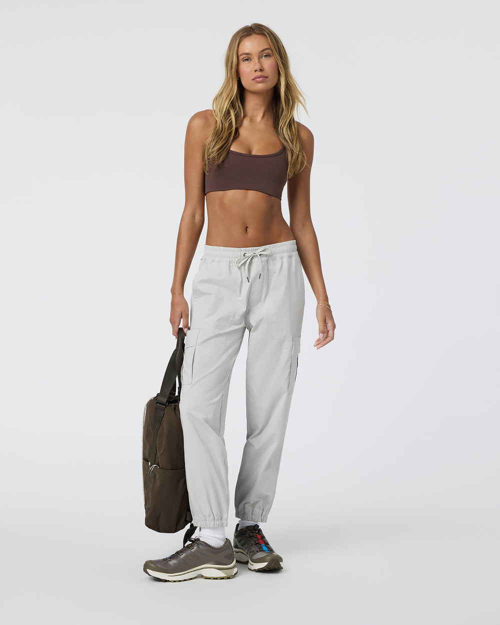 Vuori Birch Jogger Women's Silver Cloud Utility Joggers