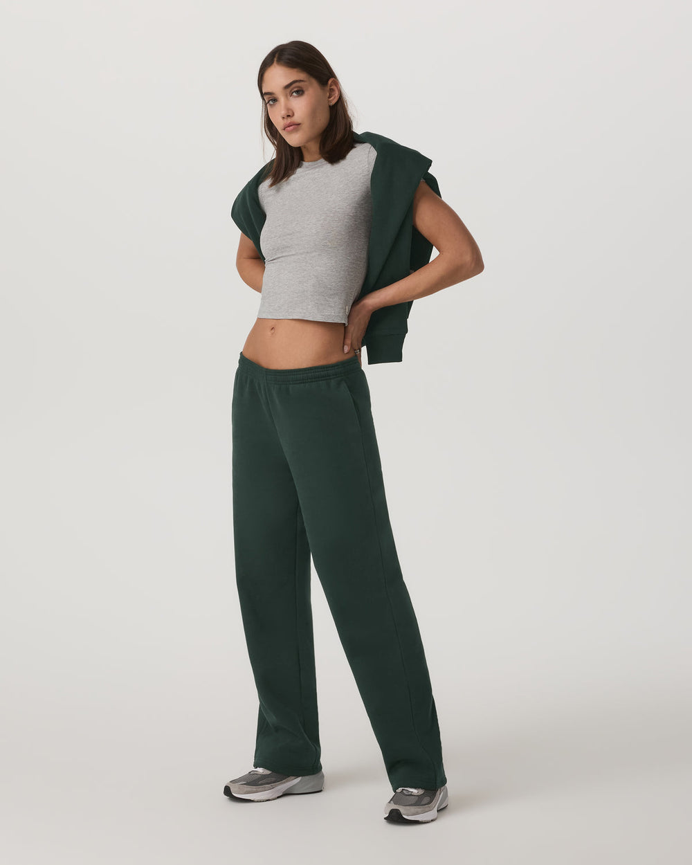 Vuori Restore Straight Leg Sweatpant Women's Evergreen Pants