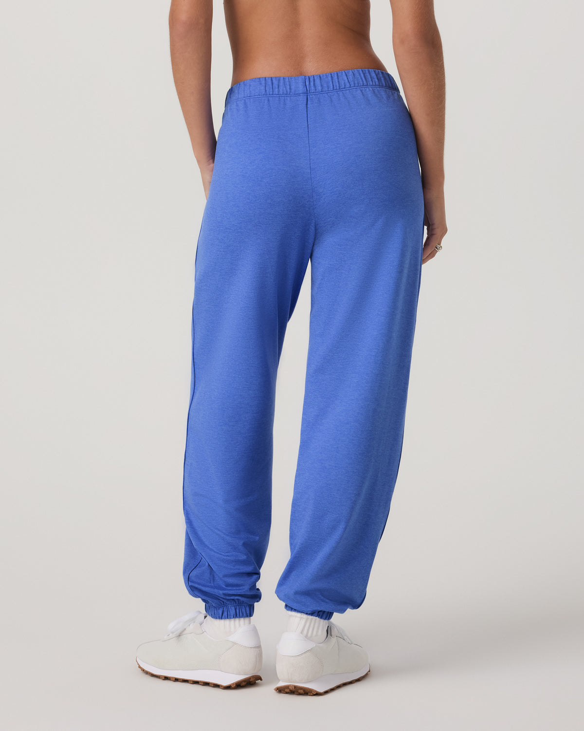 Vuori Halo Modern Sweatpant Women's Bright Iris Heather Pants
