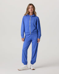 Vuori Halo Modern Sweatpant Women's Bright Iris Heather Pants