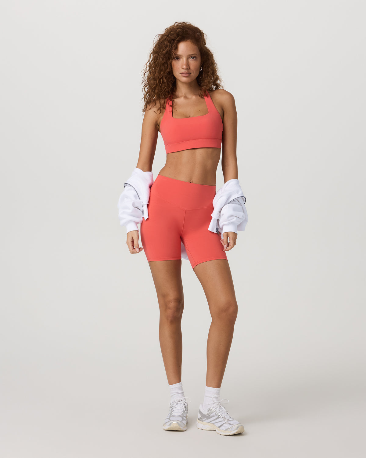 Vuori Vuori AllTheForm™ Short 6" Bright Coral Biker Shorts