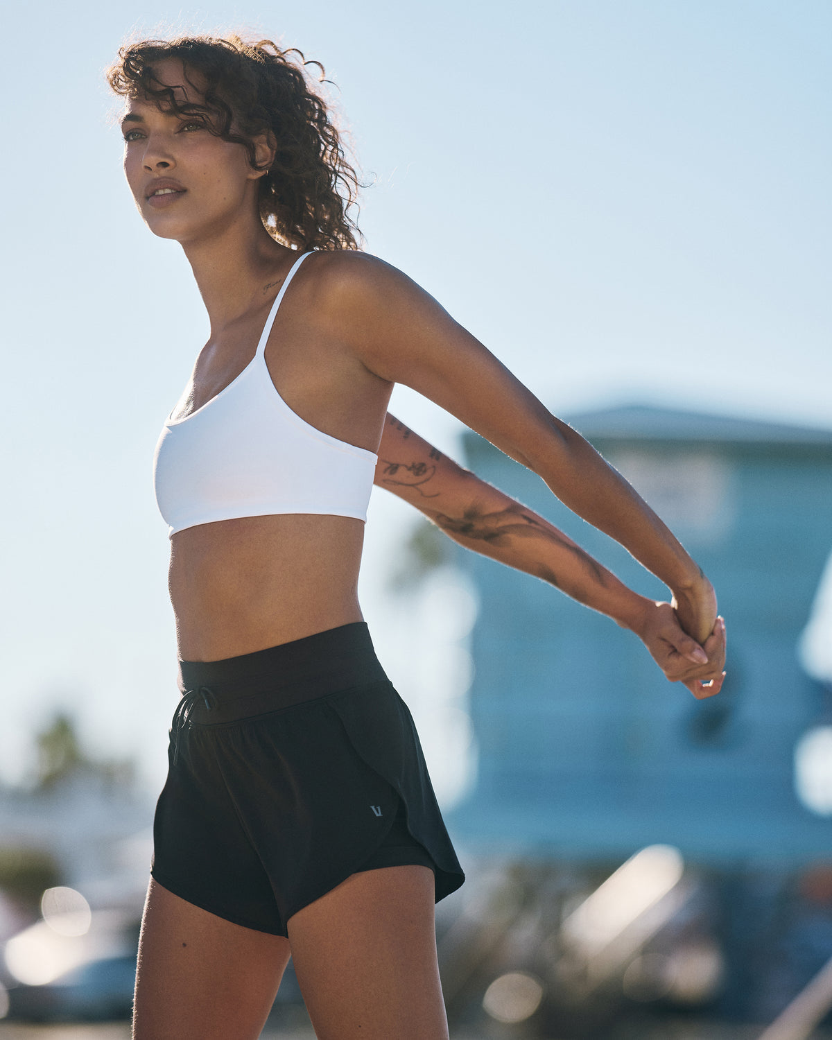 Vuori Daily Speed Short 2.5" Women's Black Fitness Shorts