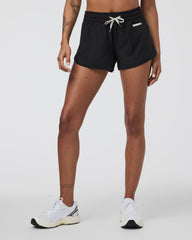 Vuori Clementine Short 2.0 Women's Black Running Shorts