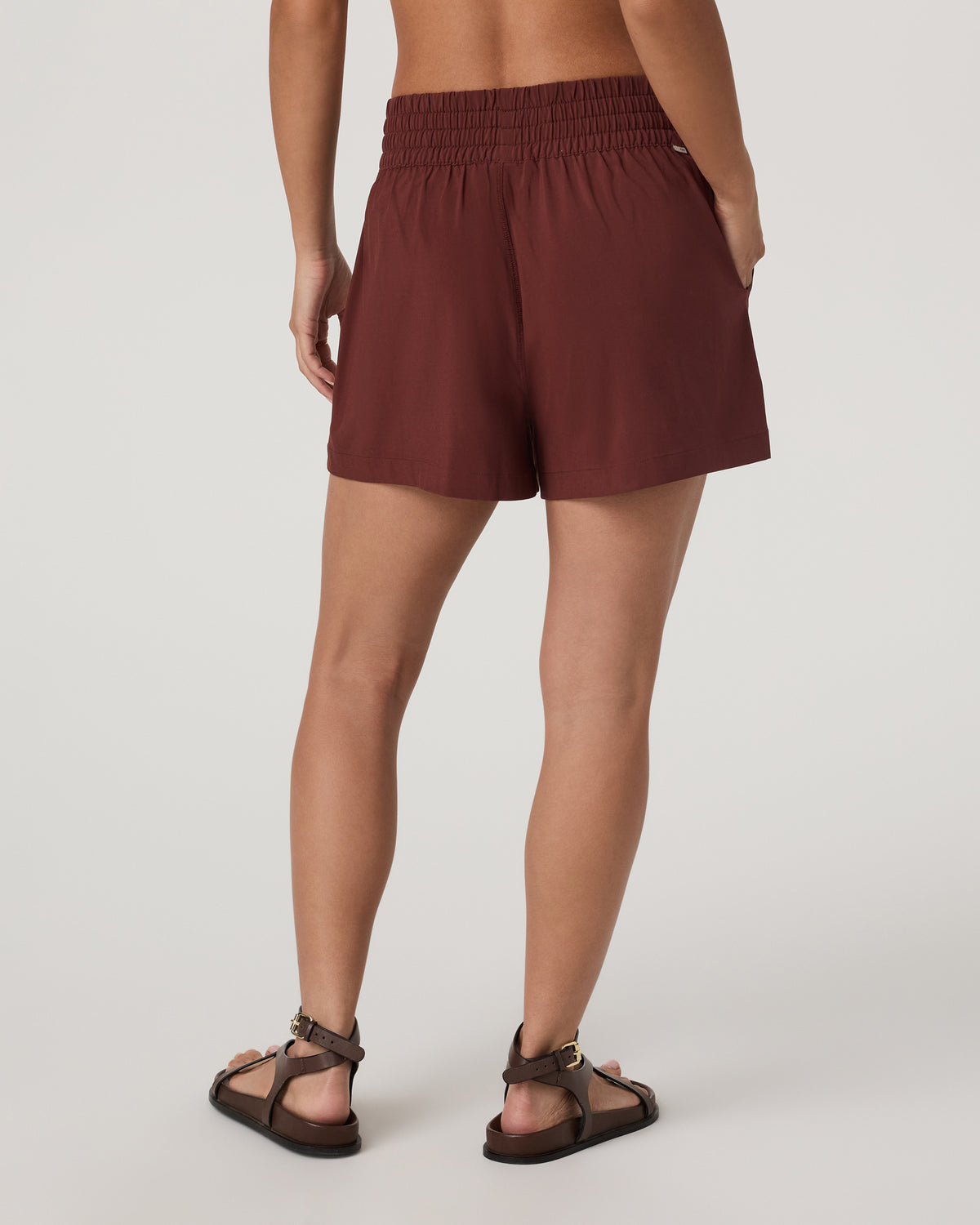 Vuori Villa Short Women's Burnt Sienna Contemporary Shorts