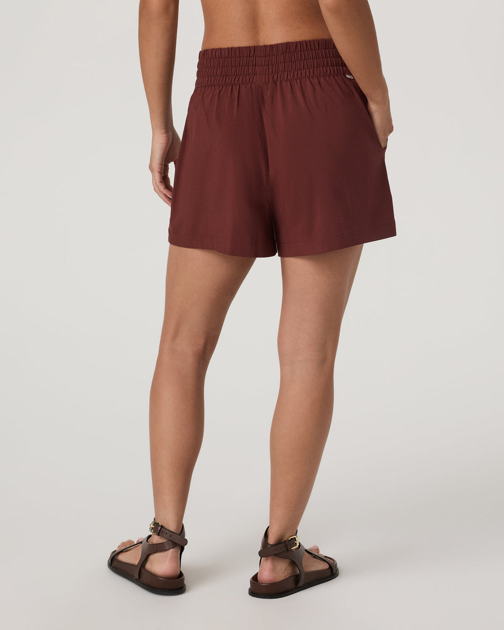 Vuori Villa Short Women's Burnt Sienna Contemporary Shorts