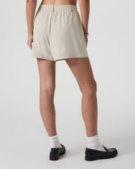 Vuori Villa Trouser Shorts Women's Mushroom Pleated Shorts