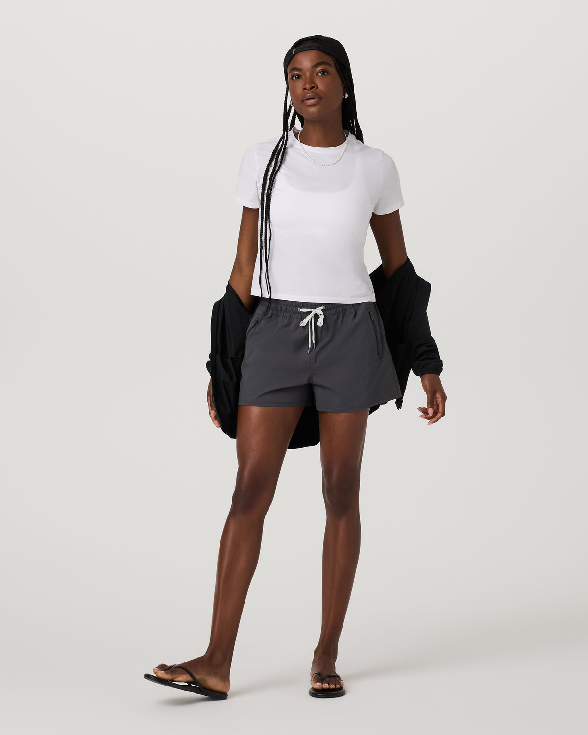 Vuori Birch Short Vintage Black