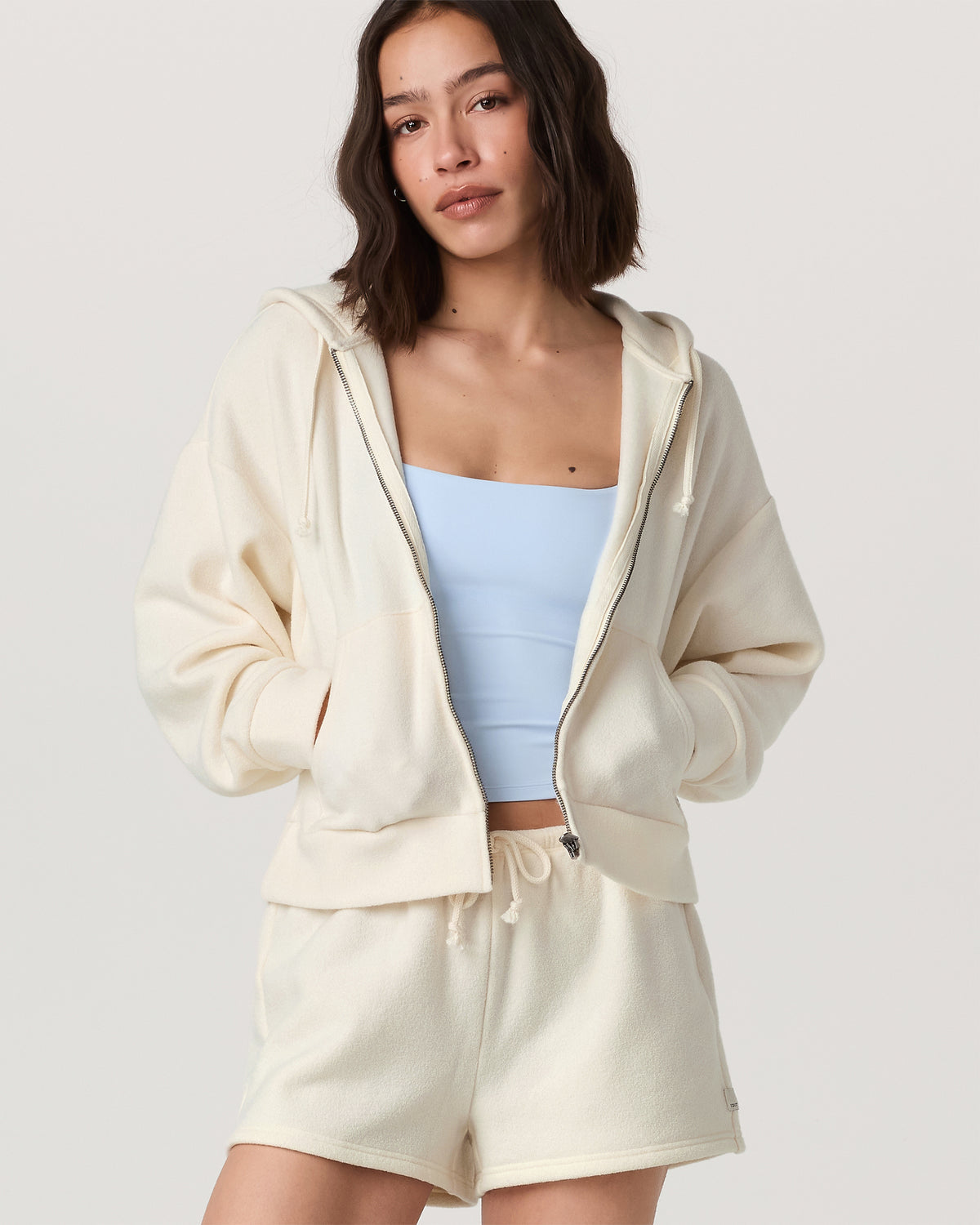 Vuori Beach Fleece Short Women's Natural Relaxed Short