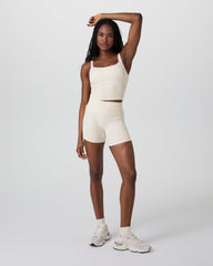 Vuori Inversion Rib Short Marshmallow