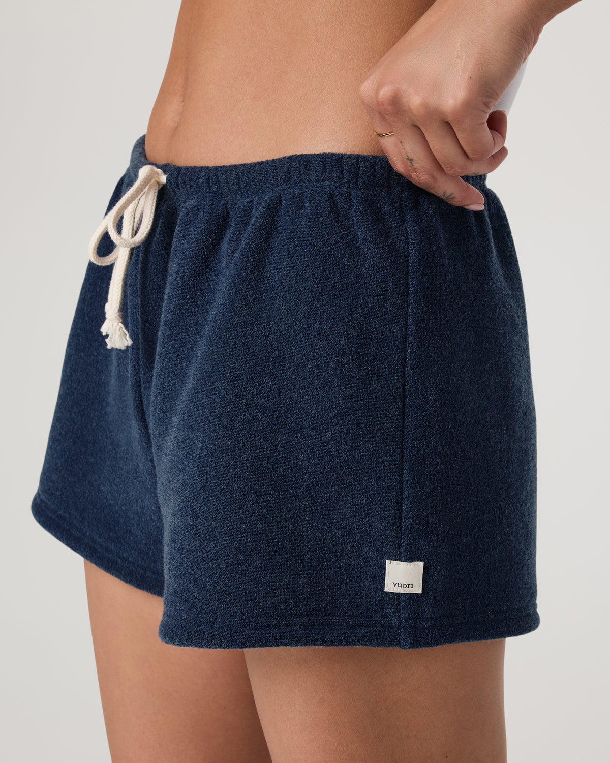 Vuori Beach Fleece Short Women's Blue Coast Relaxed Short
