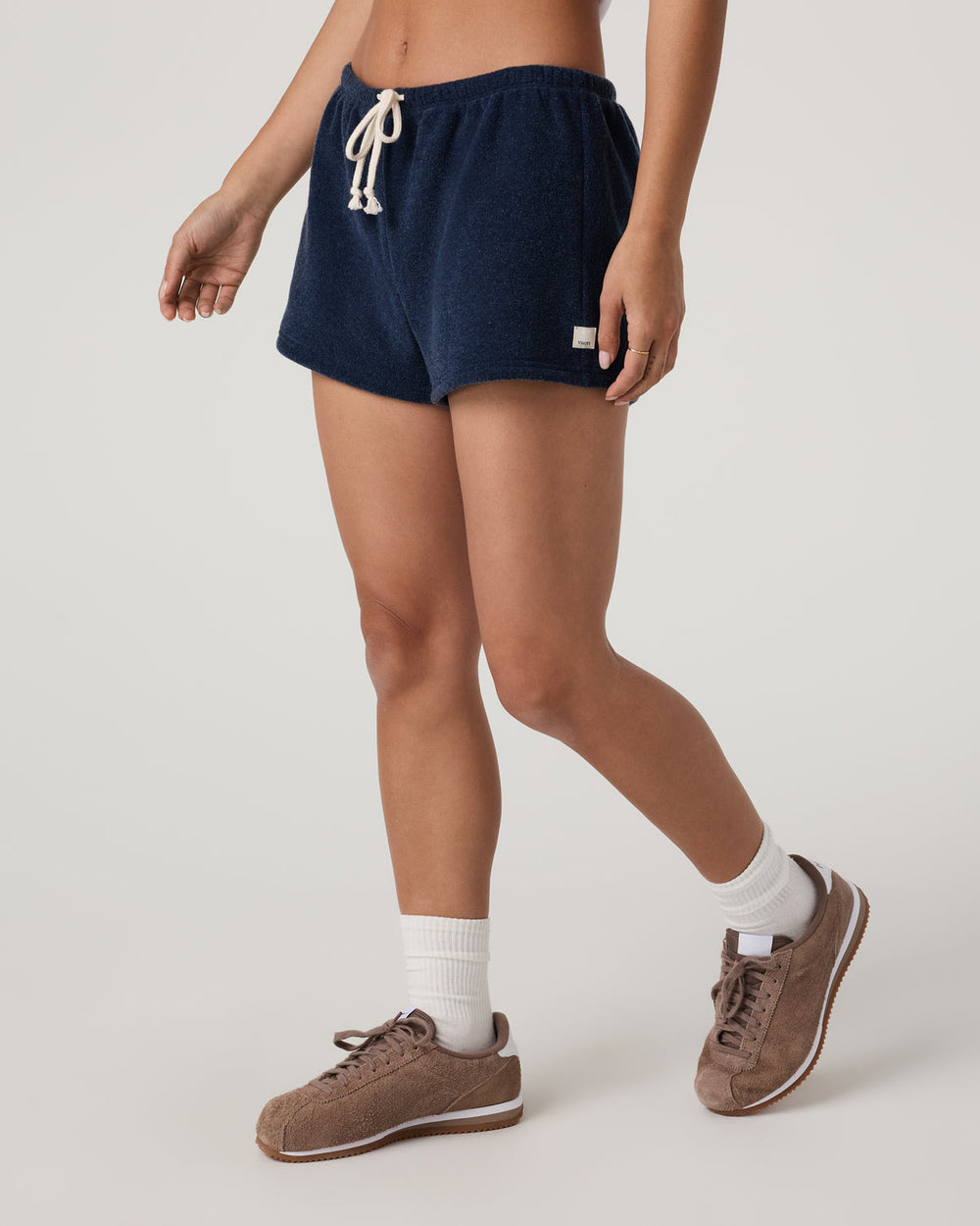 Vuori Beach Fleece Short Women's Blue Coast Relaxed Short