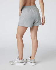 Vuori Sedona Sport Short Light Heather Grey Fleece Shorts