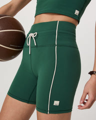Vuori Daily Piped Short 5" Women's Viridian Shorts