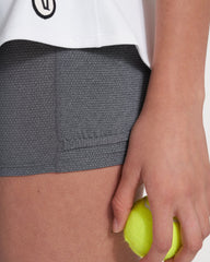 Vuori Volley Skirt Long White Tennis Skirt with Pockets