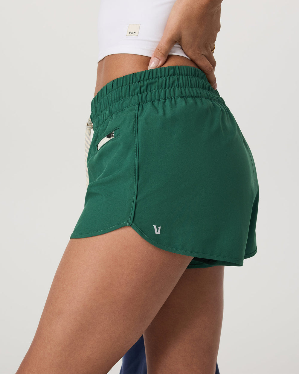 Vuori Clementine Short 2.0 Women's Viridian Athletic Shorts
