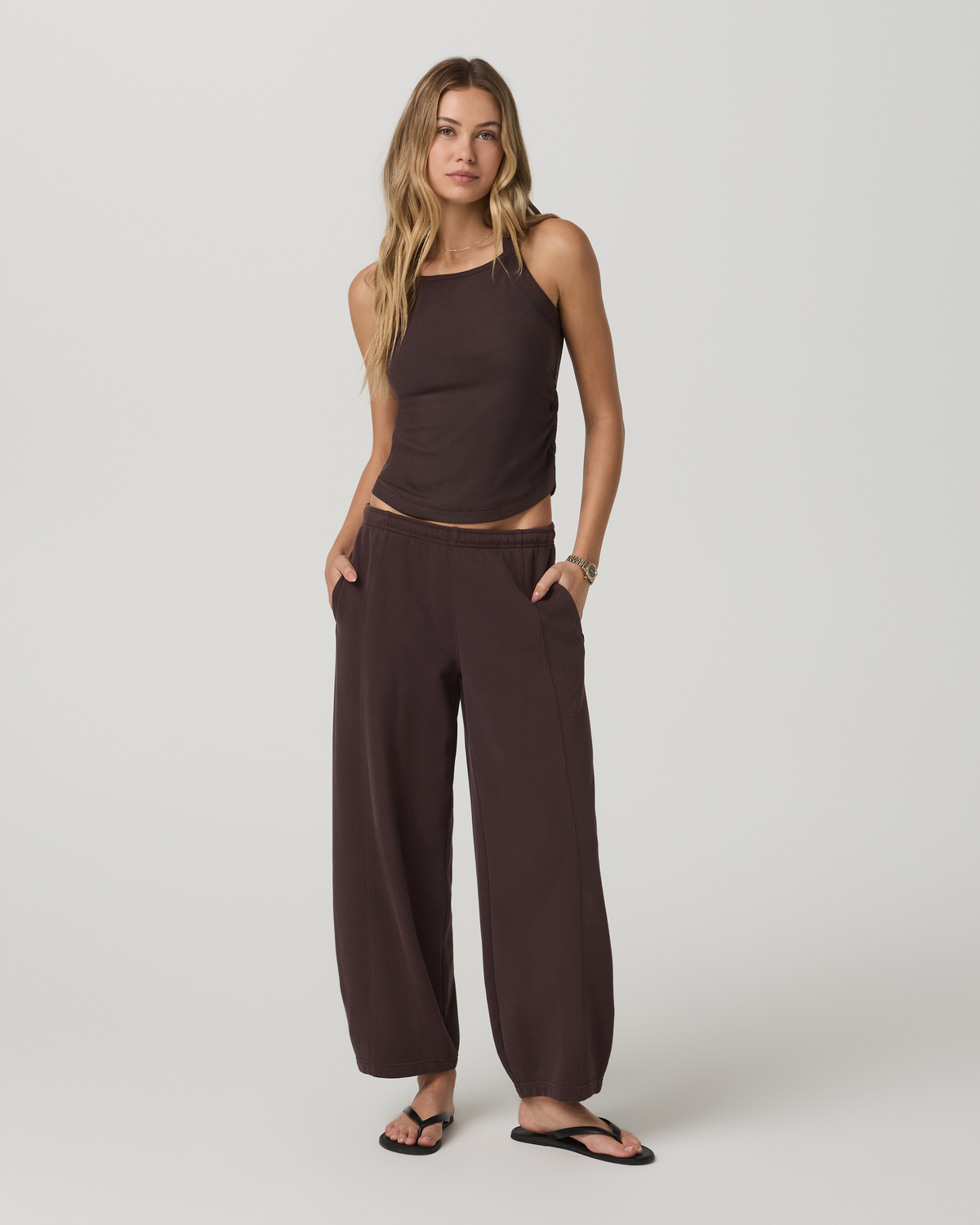 Vuori Pose Cooper Tank Women's French Roast Tank Top