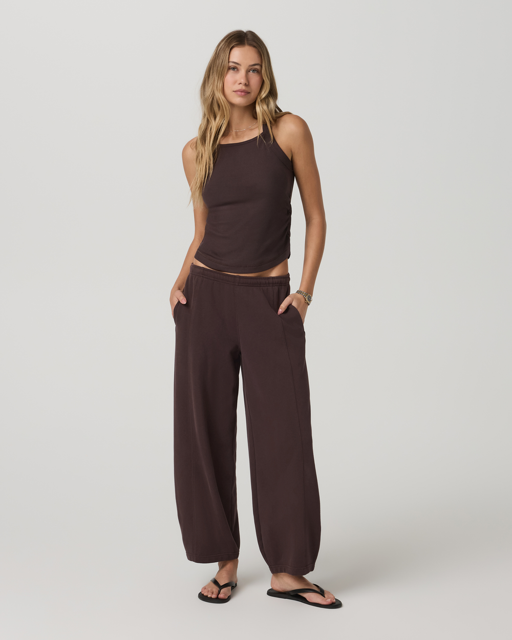 Vuori Pose Cooper Tank Women's French Roast Tank Top