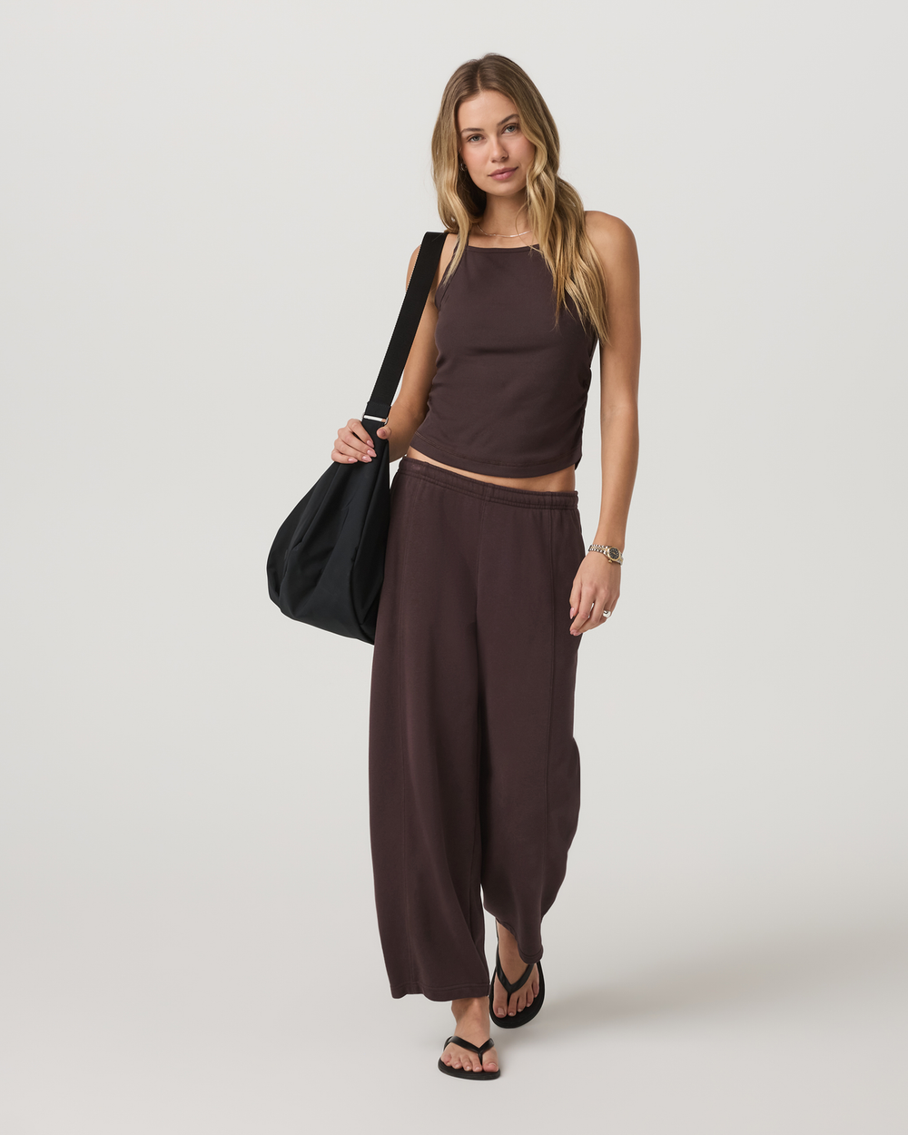 Vuori Pose Cooper Tank Women's French Roast Tank Top