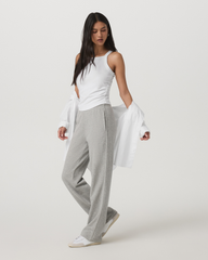 Vuori Pose Cooper Tank Women's White Square Neck Tank Top
