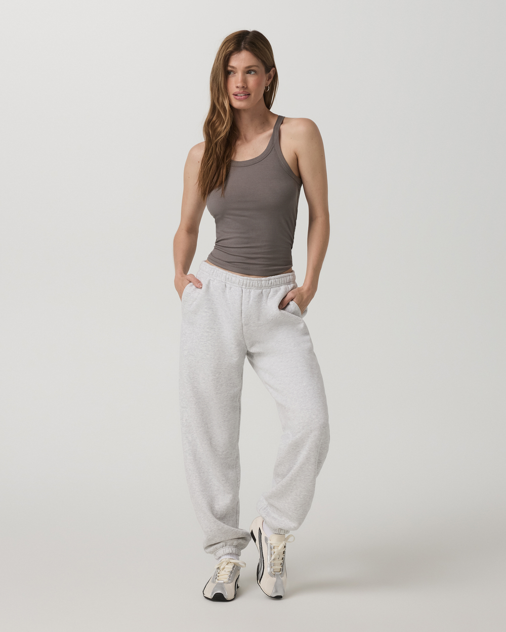Vuori Cove Layering Tank Women's Chia Rib Knit Tank Top