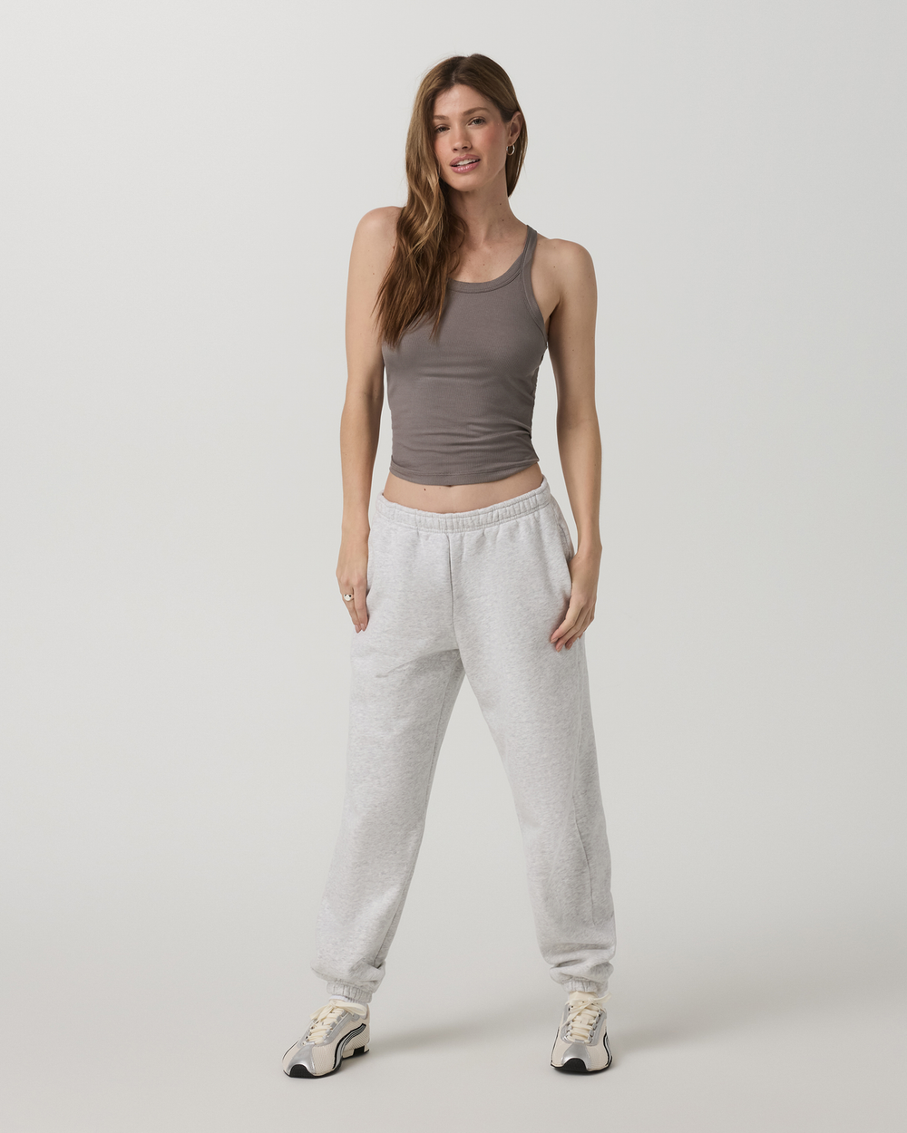 Vuori Cove Layering Tank Women's Chia Rib Knit Tank Top
