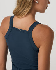 Vuori Pose Cooper Tank Women's Ocean Blue Tank Top