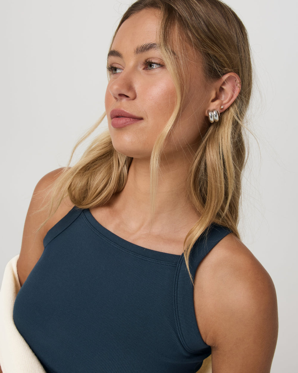 Vuori Pose Cooper Tank Women's Ocean Blue Tank Top