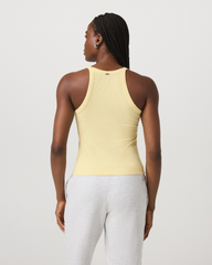 Vuori Cove Layering Tank Women's Lemon Snap Heather Tank Top