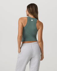 Vuori Pose Plyo Tank Women's Agate Green Performance Tank Top
