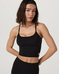Vuori Vuori AllTheFeels™ Tank 2.0 Black Workout Tank Top